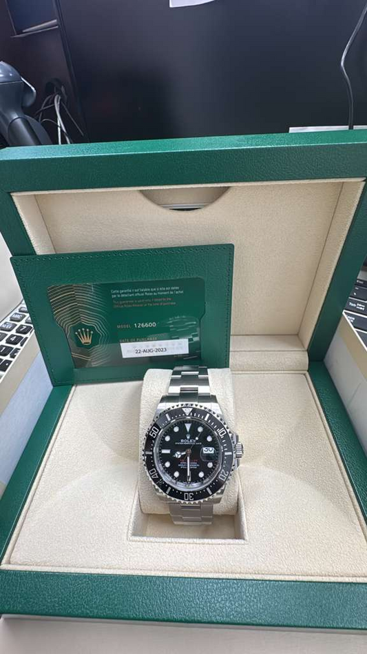 ROLEX SEA-DWELLER S/STEEL 43MM - 126600
