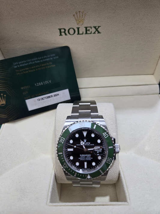 ROLEX SUBMARINER STARBUCKS S/STEEL 40MM - 126610LV
