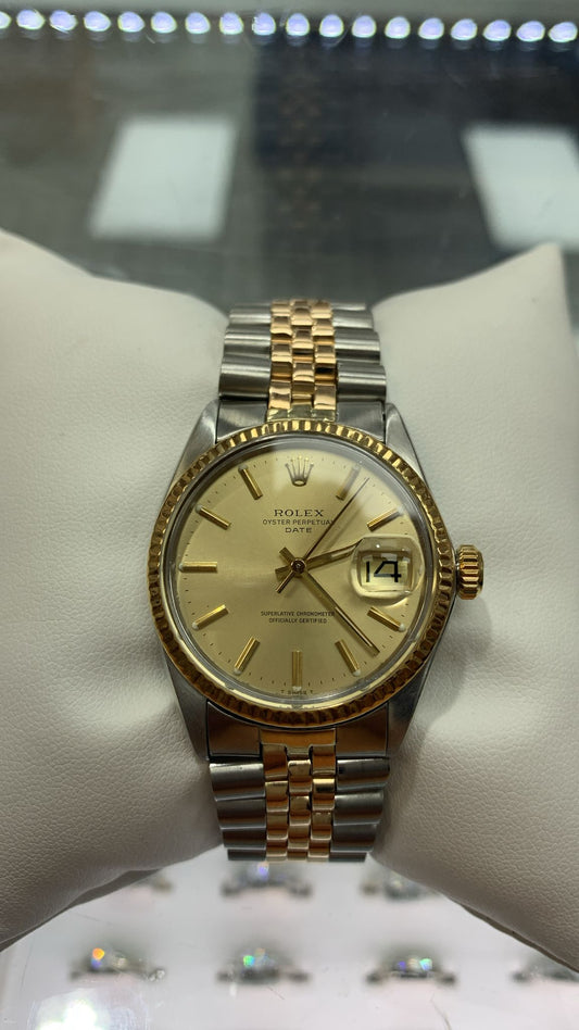 Rolex two tone (change dial for roman)