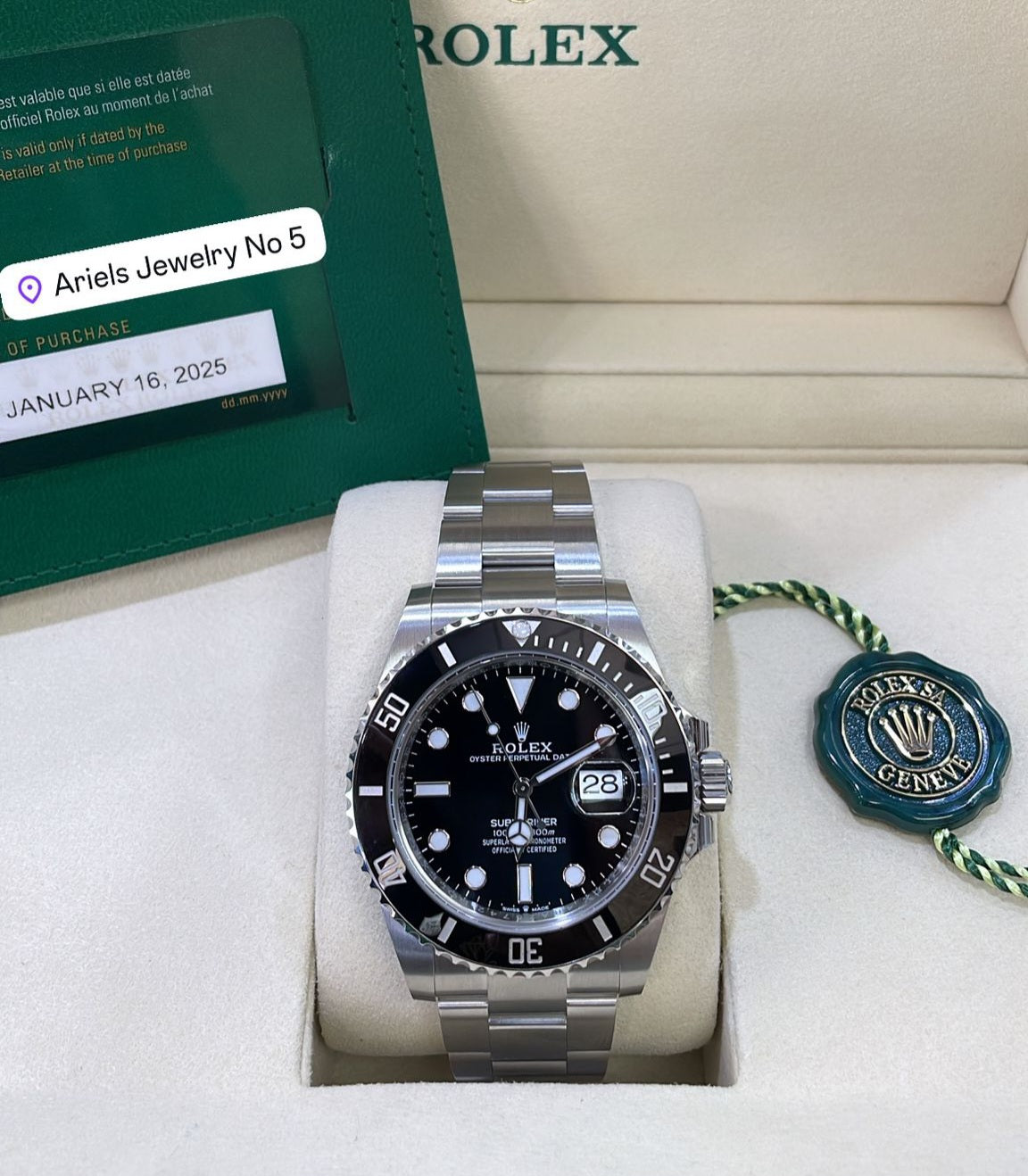 Rolex Submariner St steell