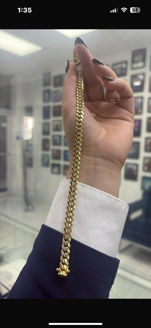 Bracelet Yellow Gold 10kt 8’