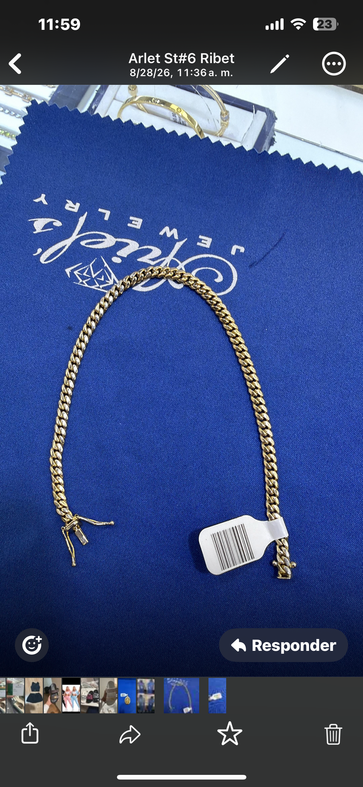 Bracelet Yellow Gold 14kt
