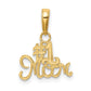 14k &num;1 MOM Charm