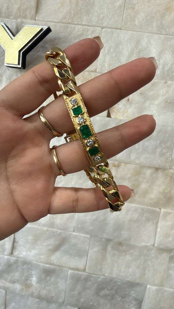 CUBAN BRACELET 18KT