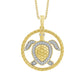 Diamond Fashion Pendant 0.20 ct tw 10k Yellow Gold