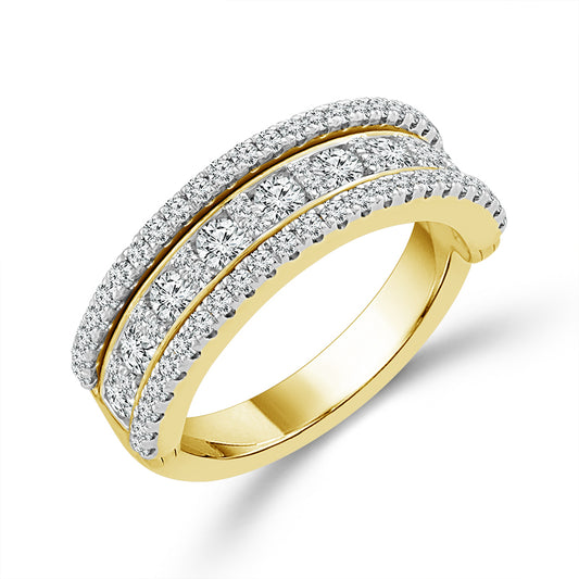 Diamond Band 1 ct tw 14k Yellow Gold
