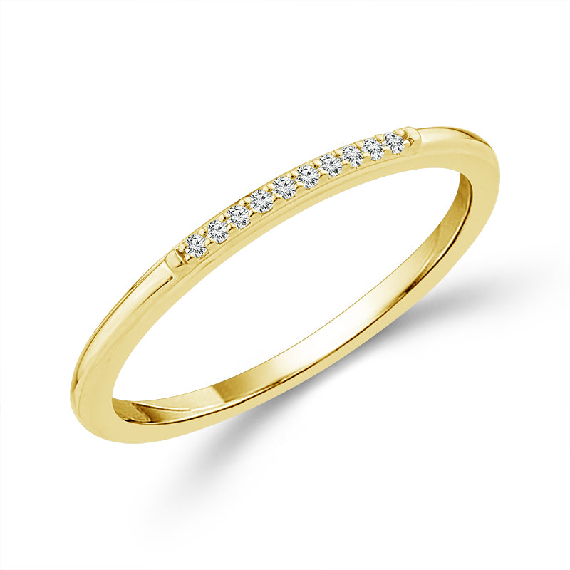 Diamond Bridal Set 0.20 ct tw 10k Yellow Gold