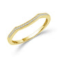 Diamond Bridal Set 0.33 ct tw 10k Yellow Gold