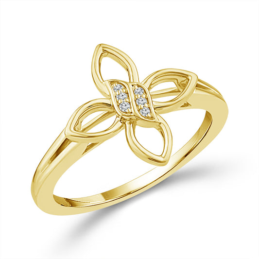 Diamond Fashion Ring 0.02 ct tw 10k Yellow Gold