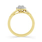 Diamond Fashion Ring 0.20 ct tw 10k Yellow Gold