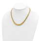 Byzantine Necklace In 14K Yellow Gold Fancy Women's Necklace