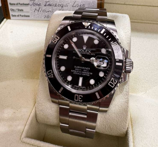 ROLEX SUBMARINENR S/STEEL - 116610