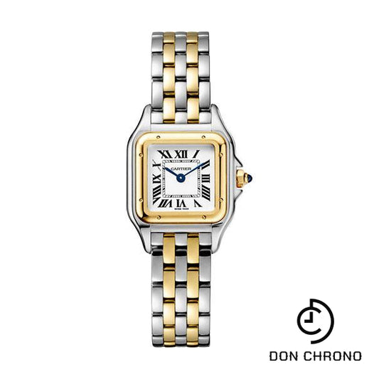 Reloj Cartier Panthere de Cartier - Caja de acero y oro amarillo de 22 mm - W2PN0006