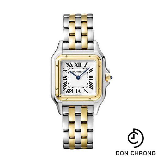 Reloj Cartier Panthere de Cartier - Caja de acero y oro amarillo de 27 mm - W2PN0007