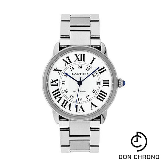 Reloj Cartier Ronde Solo de Cartier modelo extra grande - Caja de acero de 42 mm - W6701011
