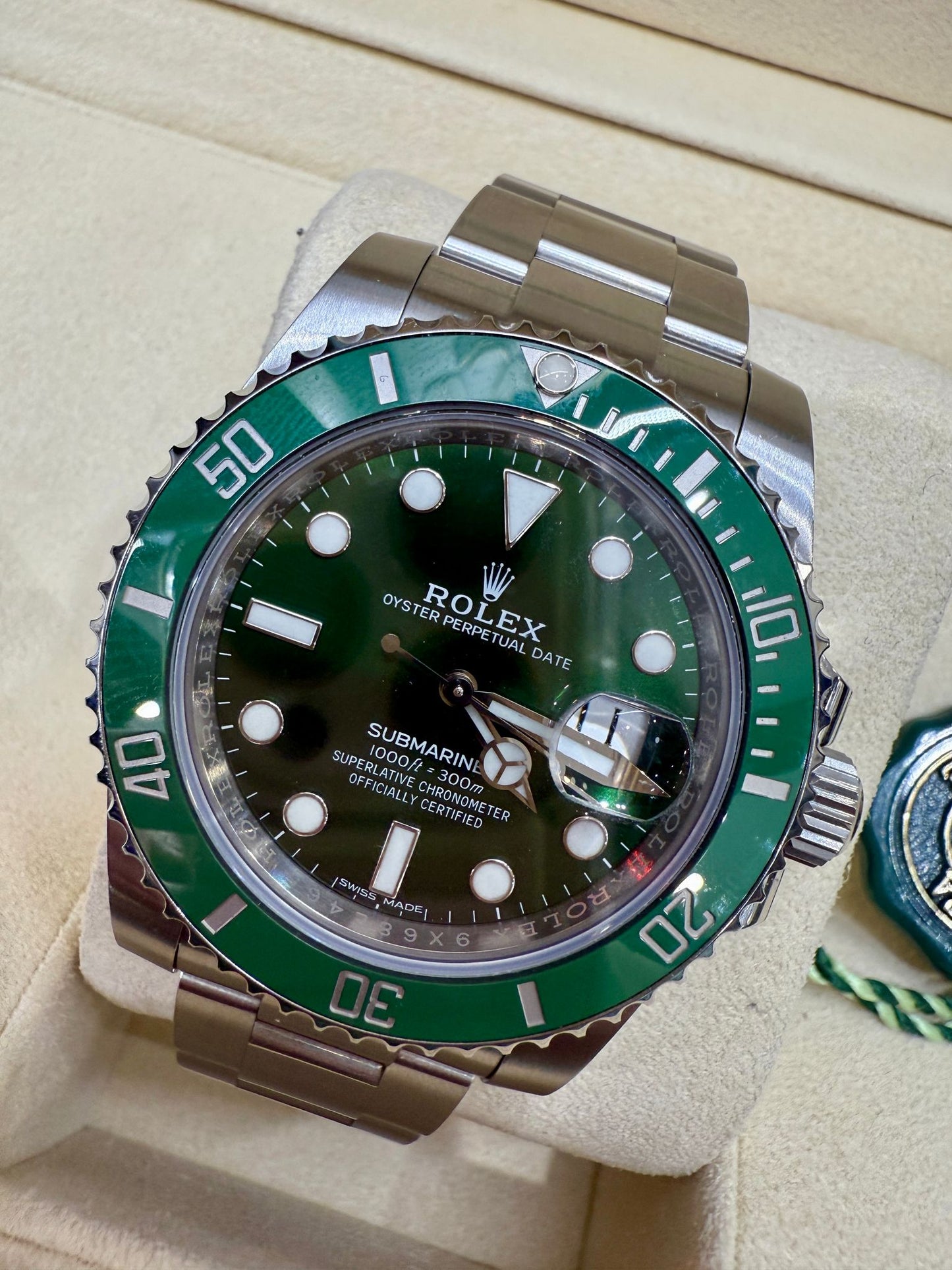 Green Submariner Hulk Submariner Price ROLEX HULK SUBMARINER GREEN