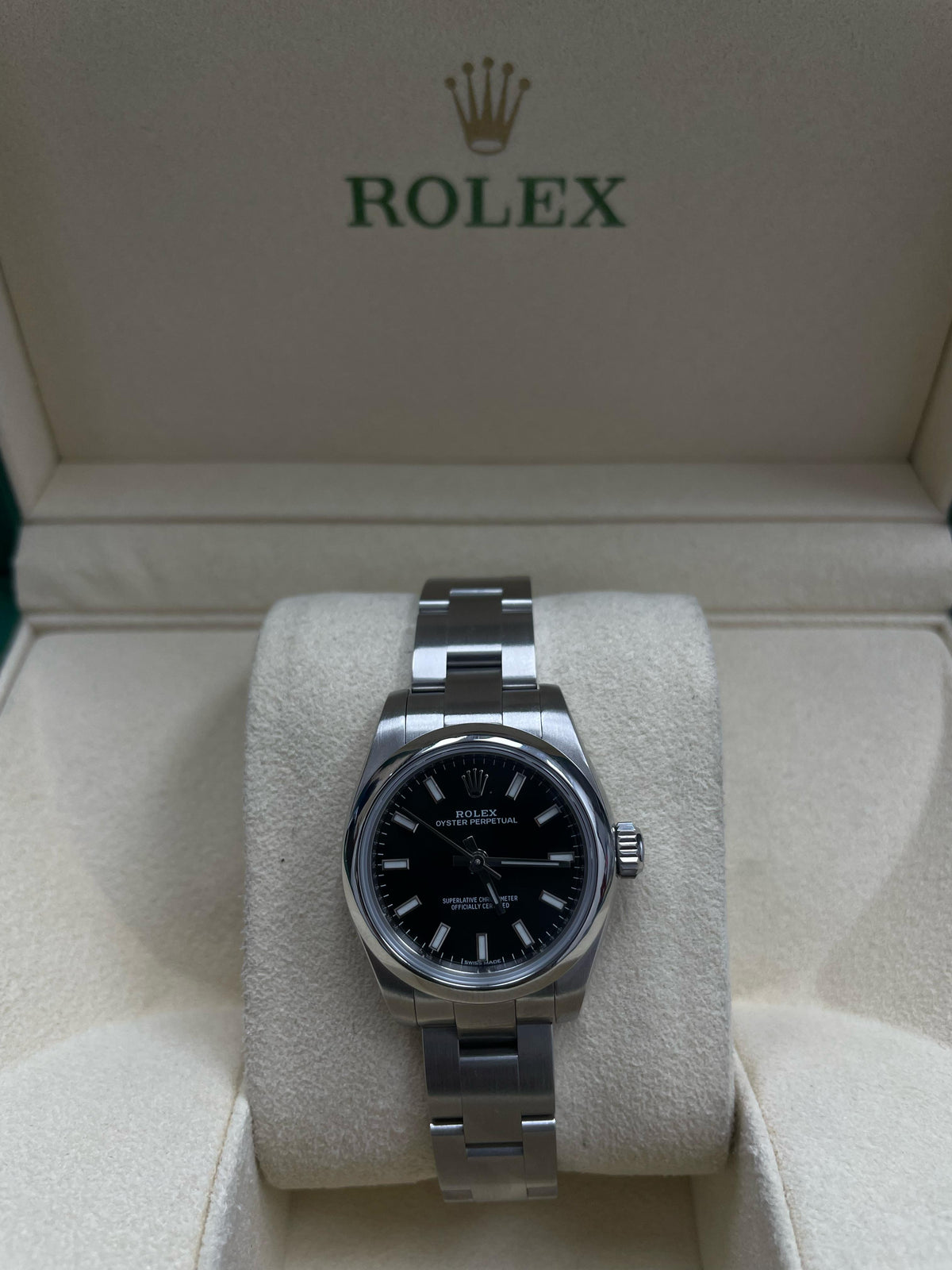 176200 ROLEX OYSTER PERPETUAL LADY 26MM - 176200 – Ariel's Jewelry
