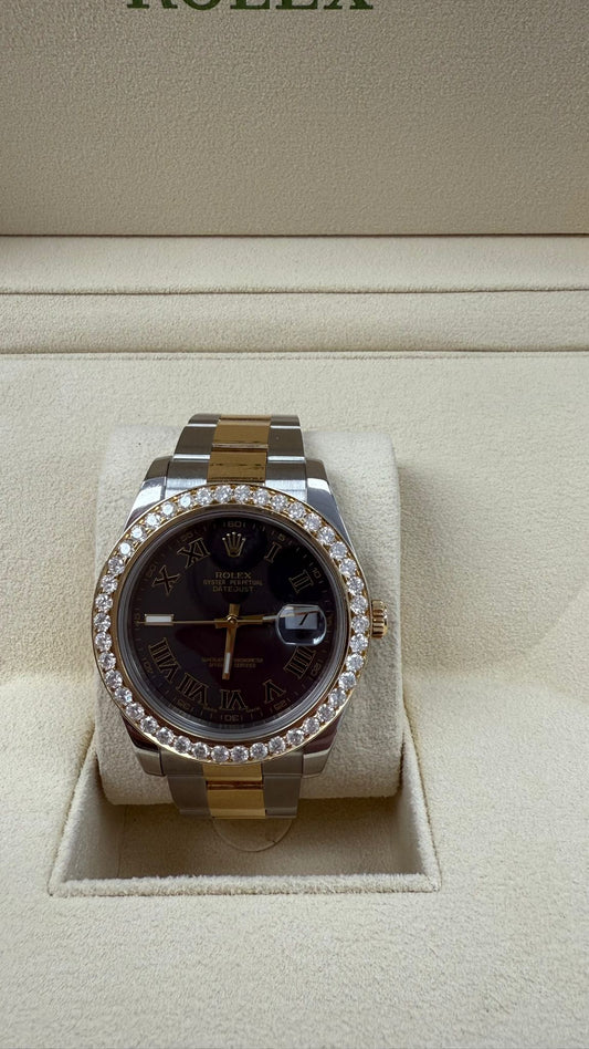 ROLEX DATEJUST TWO-TONE 41MM - 116333