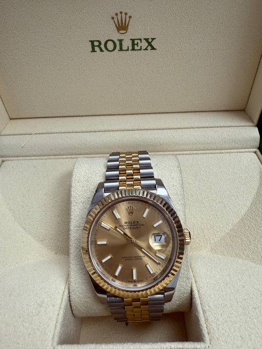 ROLEX DATEJUST TWO-TONE 40MM - 126333