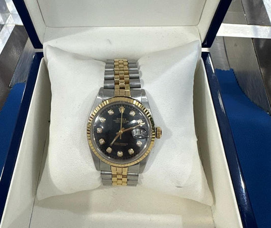 Rolex date just two trone