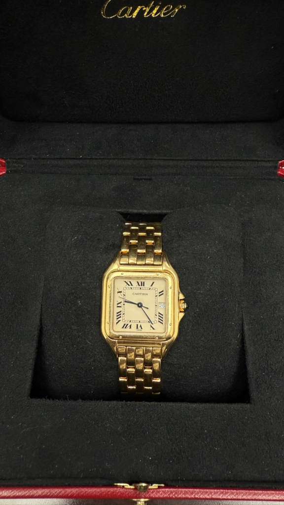 CARTIER PANTHERE  ALL-GOLD 18K 28MM  - 7411