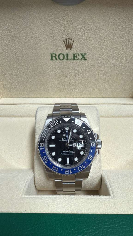 ROLEX GTM MASTER II BATMAN