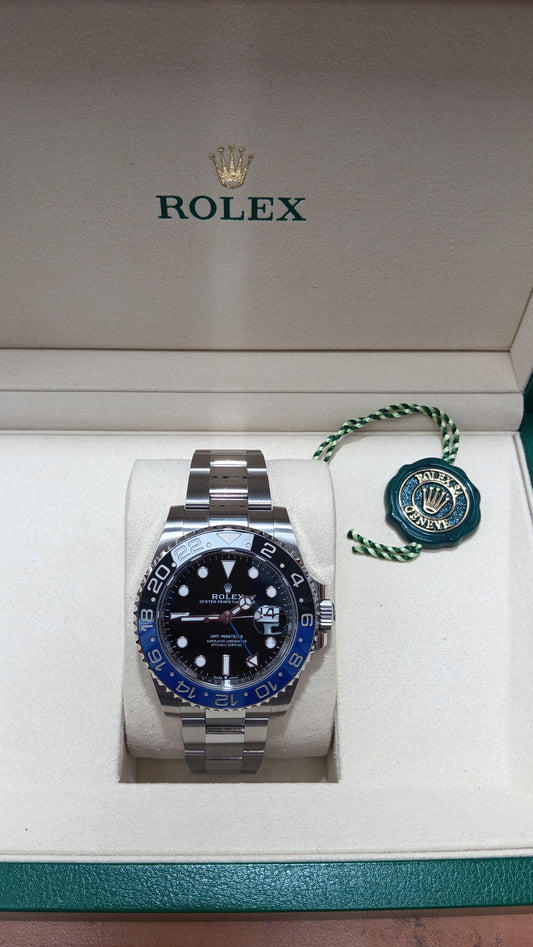ROLEX GMT-MASTER II S/STEEL 41MM - 126710BLNR