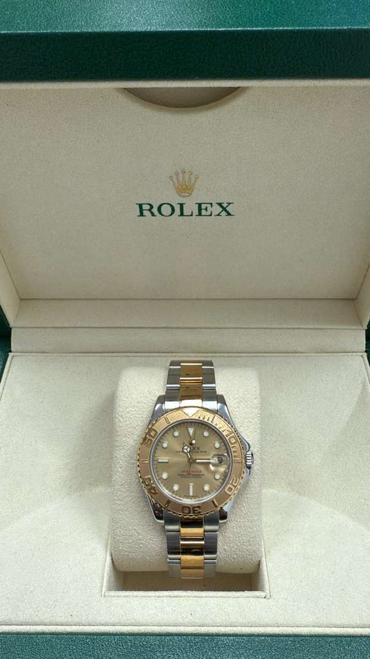 ROLEX YACHT-MASTER TWO-TONE 35MM - 168623