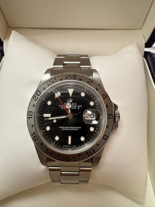 ROLEX EXPLORER II BLACK-FACE 40MM - 16570