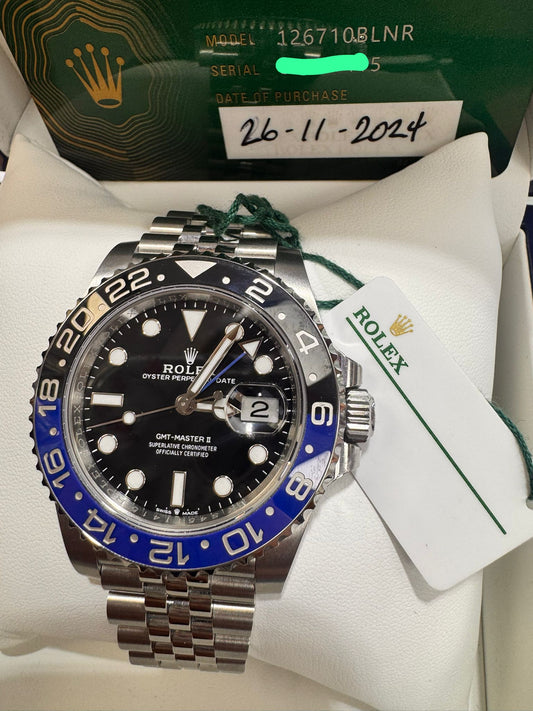 ROLEX GMT MASTER II 41MM - 126710BLNR