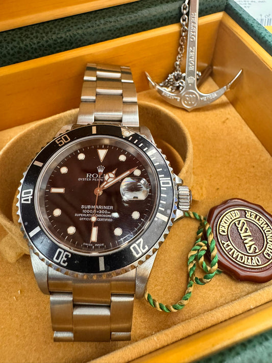 ROLEX SUBMARINER S/STEEL 40MM - 16610