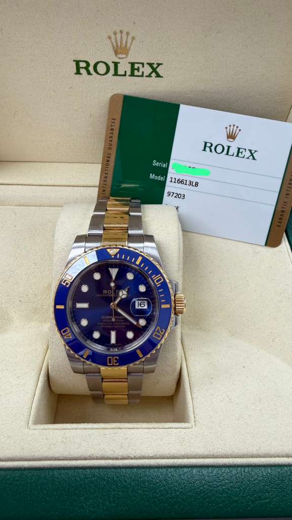 ROLEX TWO-TONE SUBMARINER 40MM - 116613LB