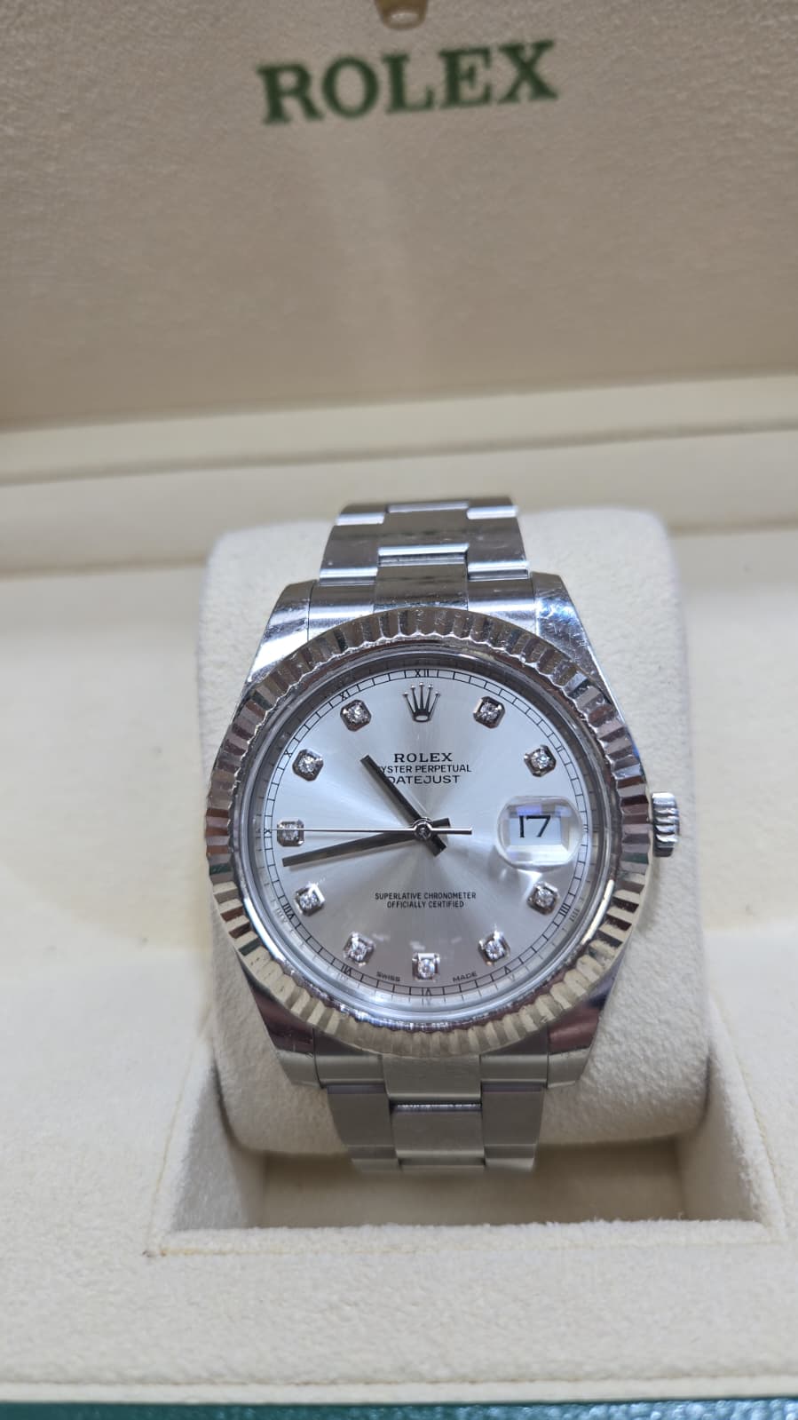 ROLEX DATE-JUST S/STEEL 41MM - 116334
