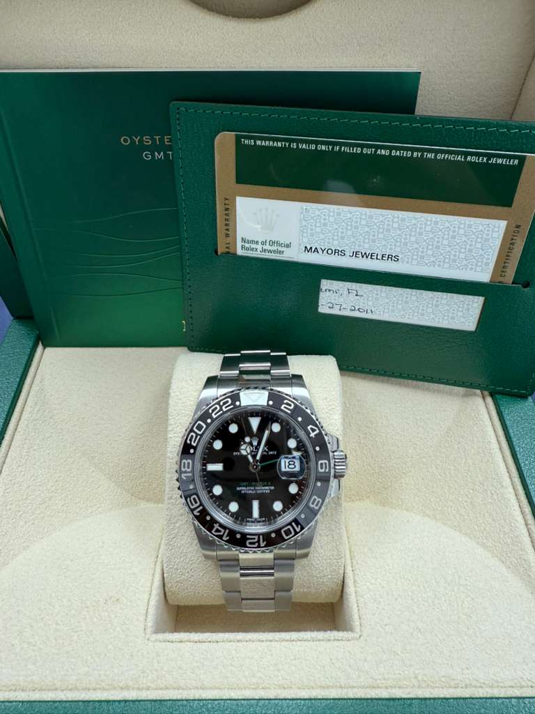 ROLEX GMT MASTER II 40MM - 116710