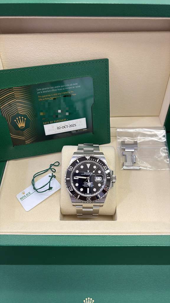 ROLEX S/STEEL SUBMARINER 41MM - 126610LN