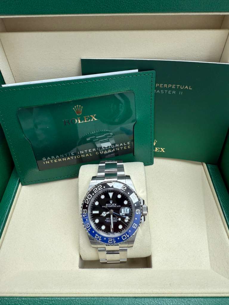 ROLEX GMT MASTER II BATMAN 41MM - 126710BLNR