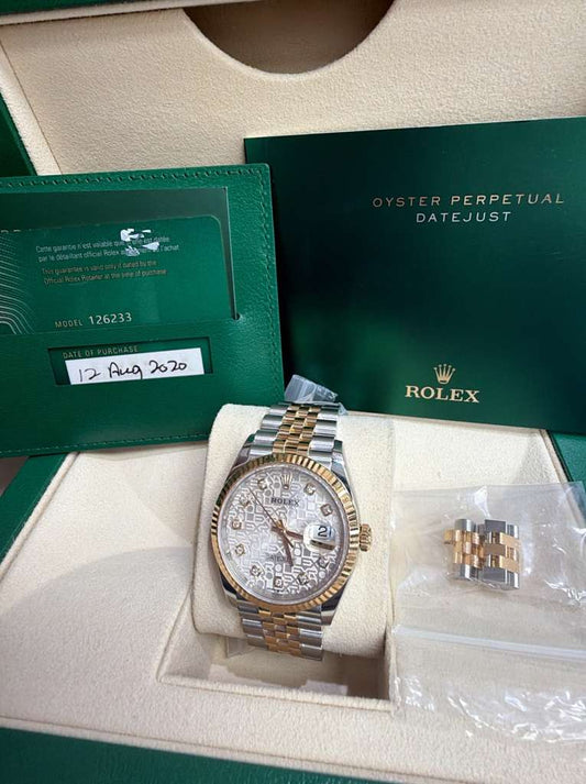 ROLEX DATE-JUST TWO-TONE 36MM - 12623