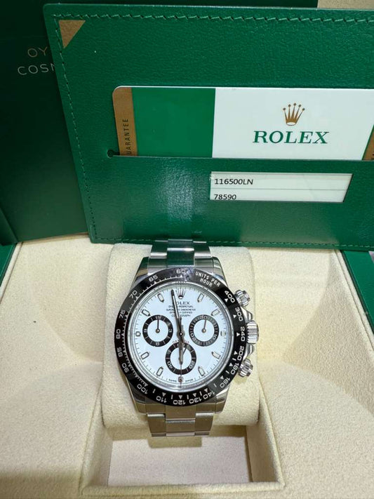 ROLEX DAYTONA PANDA S/STEEL 40MM - 116500LN
