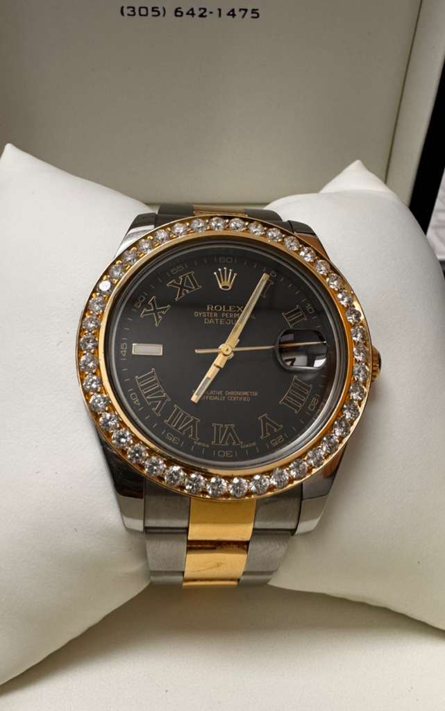 ROLEX TWO-TONE DATE-JUST
