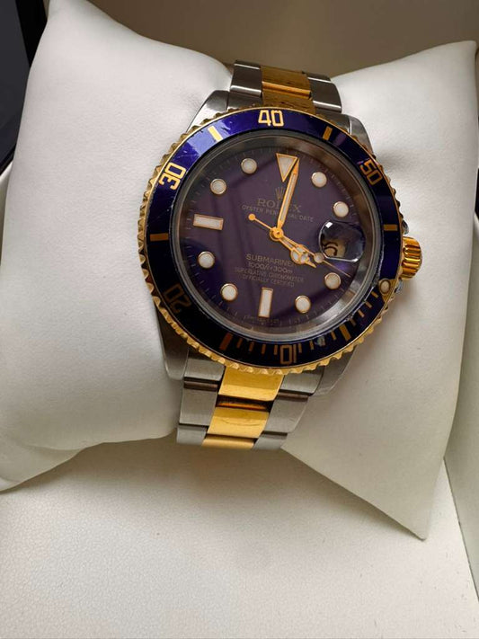ROLEX SUBMARINER BLUE FACE 40MM - 16613