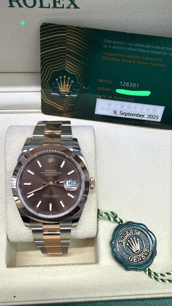 ROLEX TWO-TONE DATE-JUST 44MM - 126301