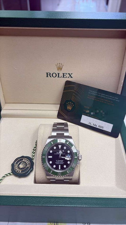 ROLEX SUBMARINO STARBUCKS S/STEEL 41MM - 126610LV