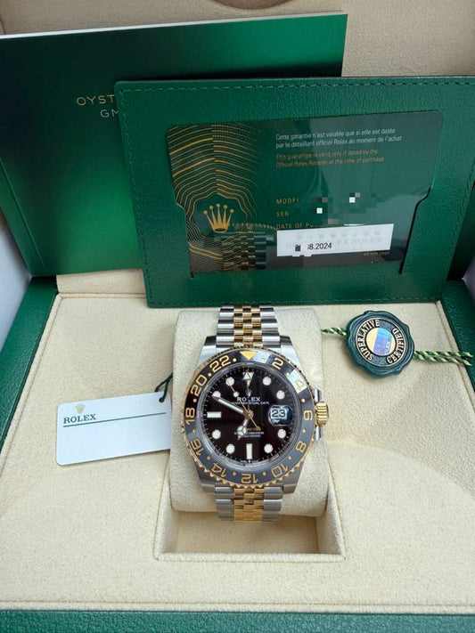 ROLEX GMT MASTER II 40MM - 126713GRNR