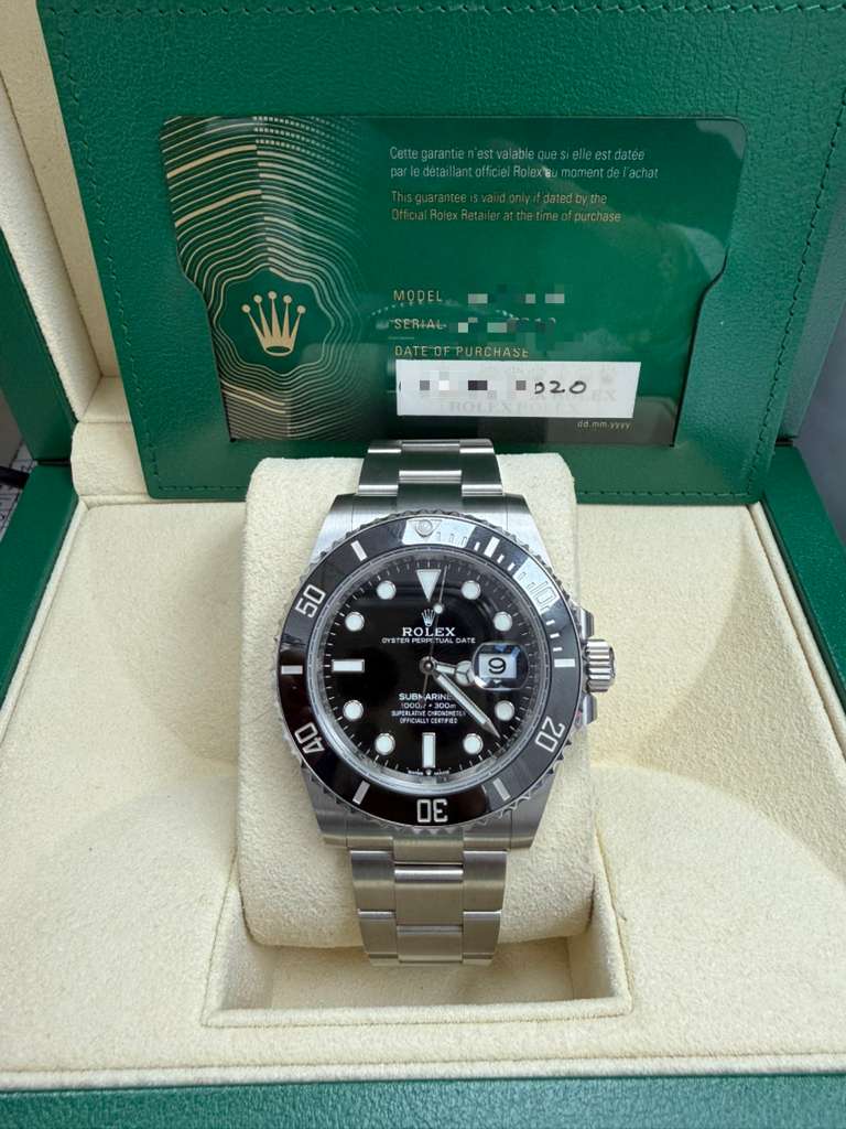 ROLEX SUBMARINER S/STEEL 41MM - 126610 LN