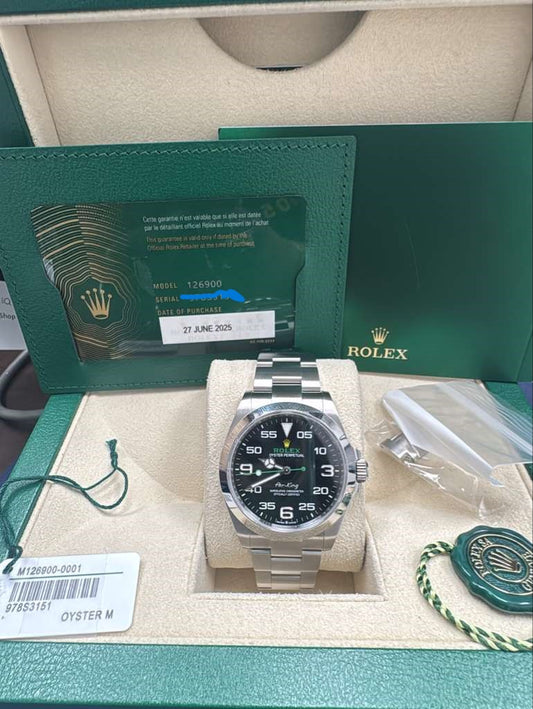 ROLEX AIR-KING S/STEEL  40MM - 126900