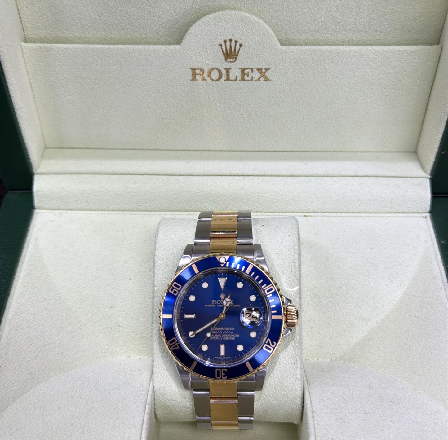 ROLEX SUBMARINER TWO-TONE-40MM-16613