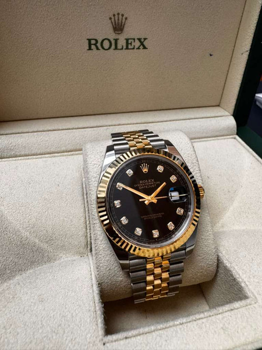 ROLEX TWO-TONE DATE-JUST-41MM-126333