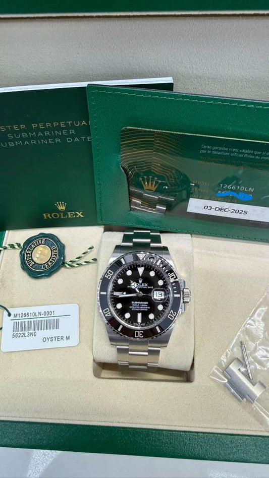 ROLEX SUBMARINER-ST/STEEL-41MM-126610LN