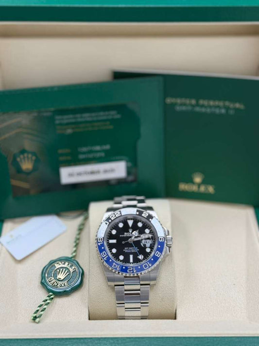 ROLEX GMT-MASTER-II-BATMAN-40MM-126710BLNR