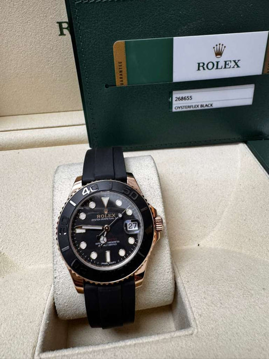 ROLEX OYSTER-FLEX YATCH-MASTER-37MM-268655